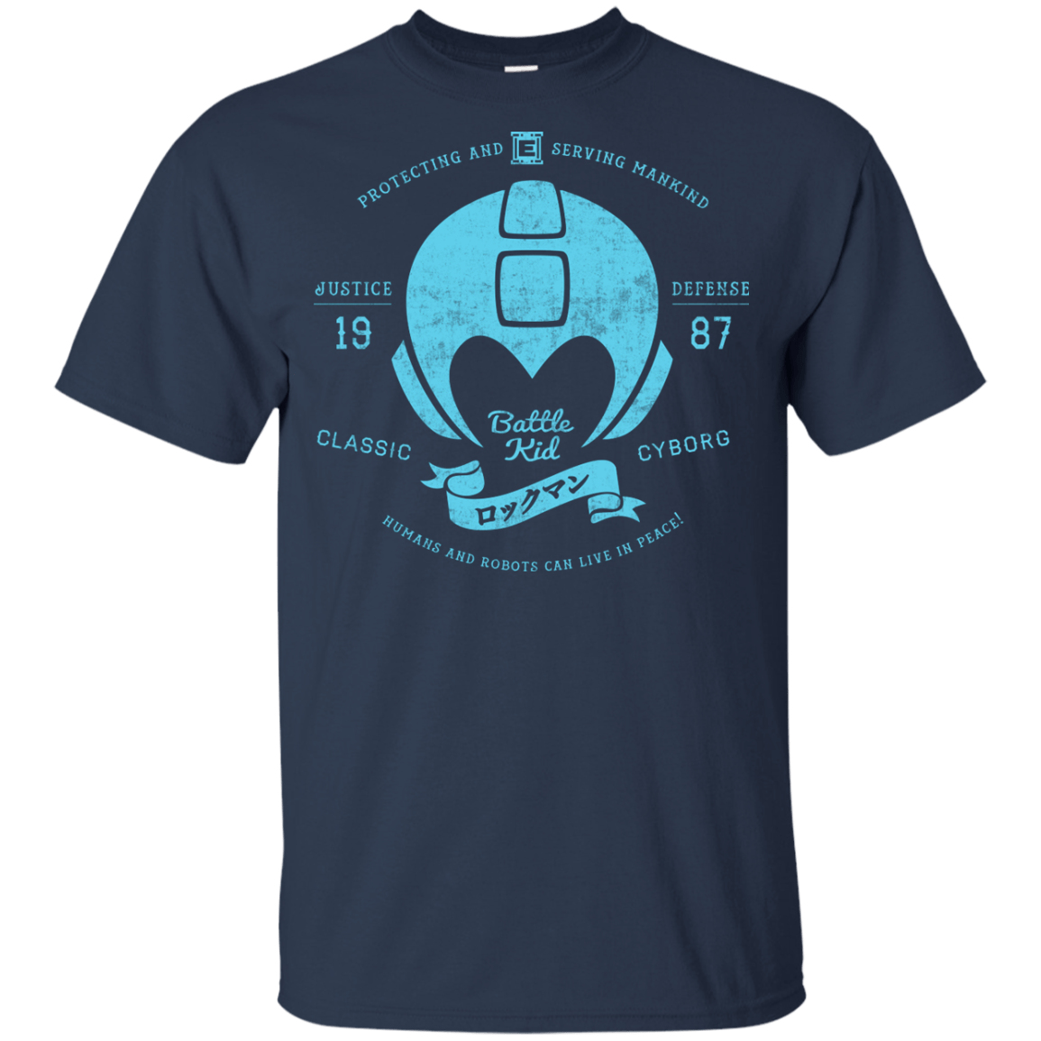 T-Shirts Navy / YXS Classic Cyborg 600 Youth T-Shirt