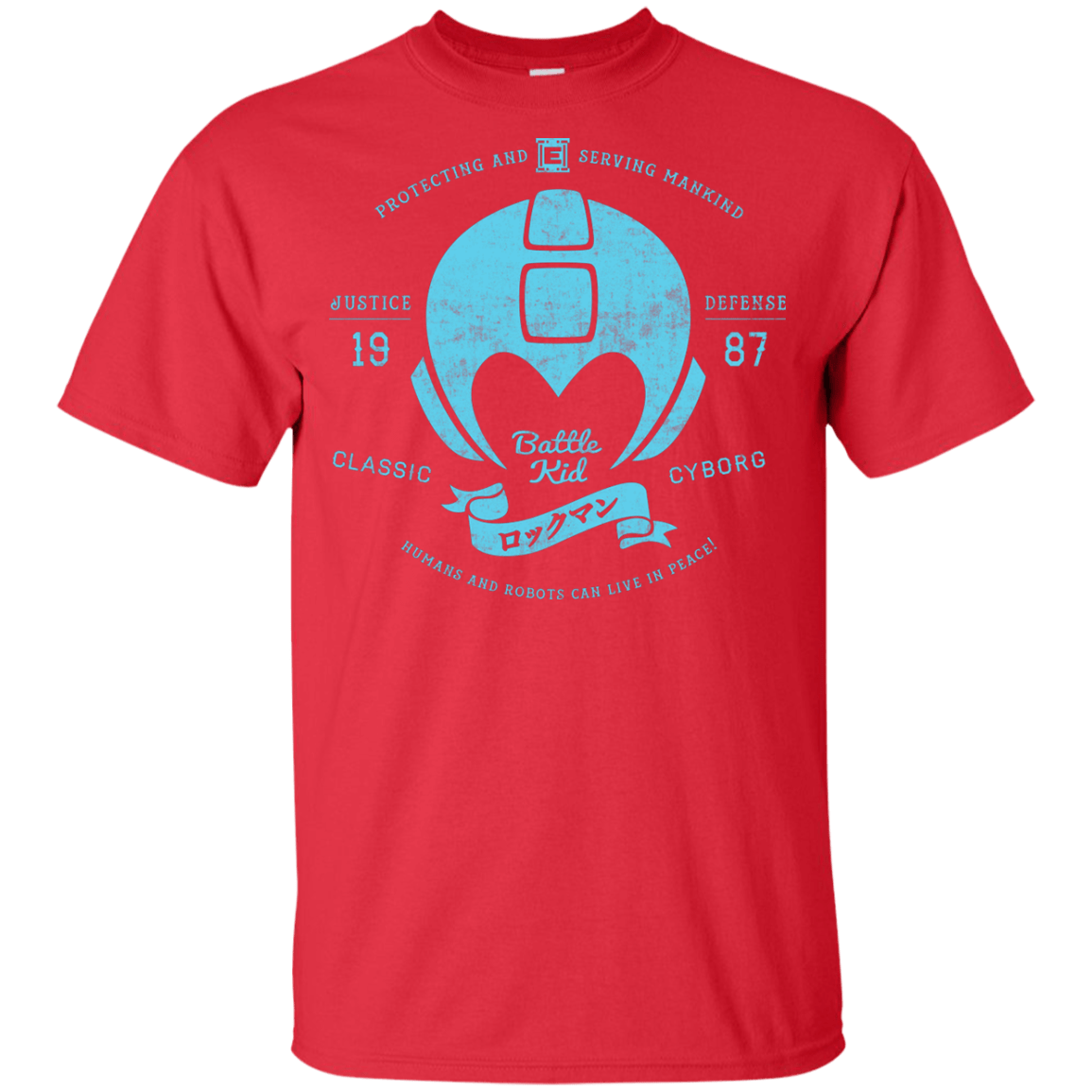 T-Shirts Red / YXS Classic Cyborg 600 Youth T-Shirt