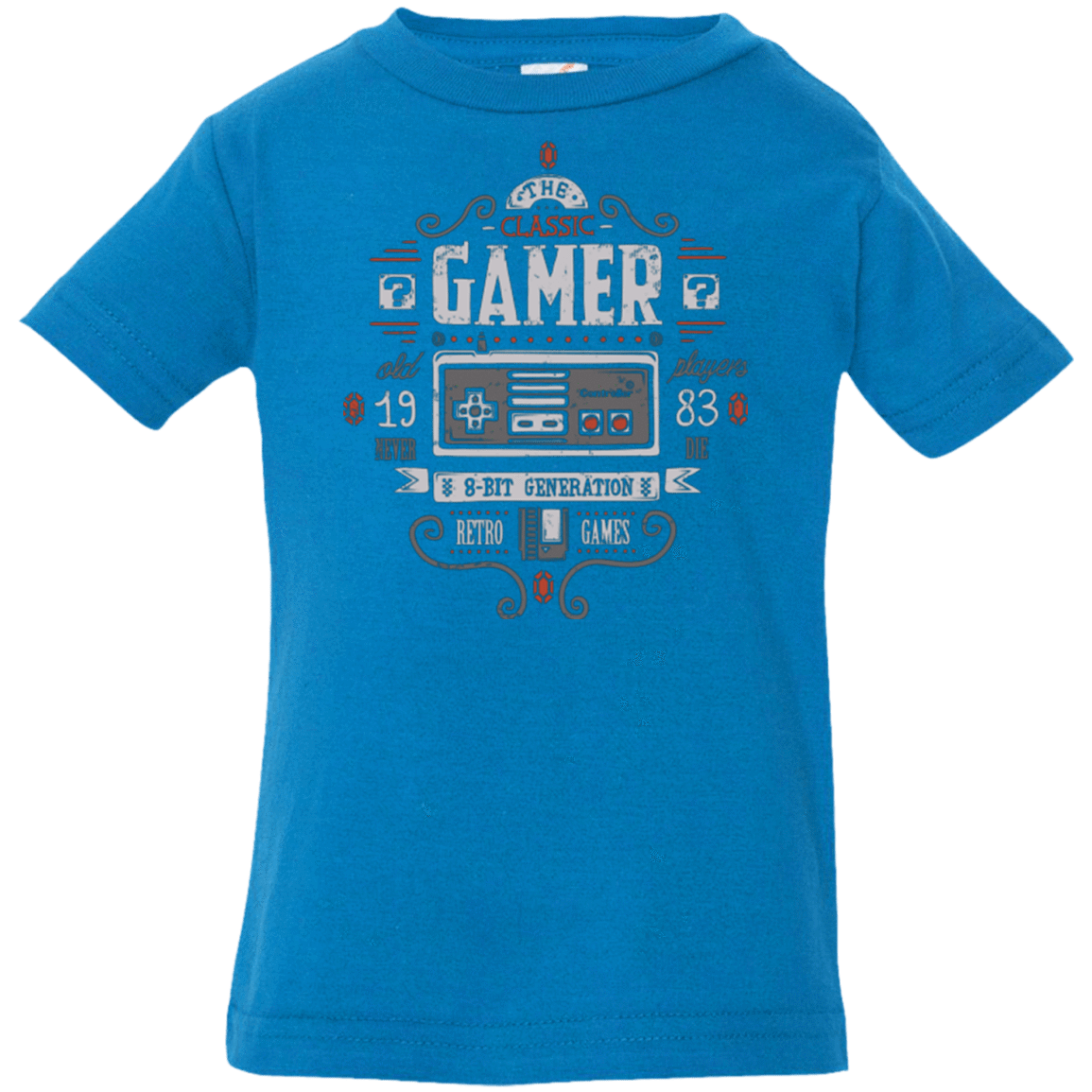 T-Shirts Cobalt / 6 Months Classic Gamer Infant Premium T-Shirt