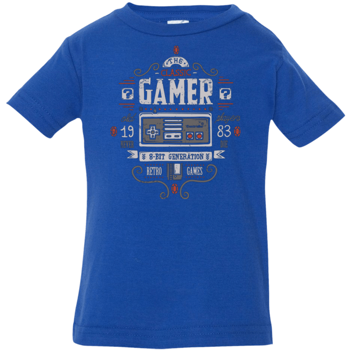 T-Shirts Royal / 6 Months Classic Gamer Infant Premium T-Shirt