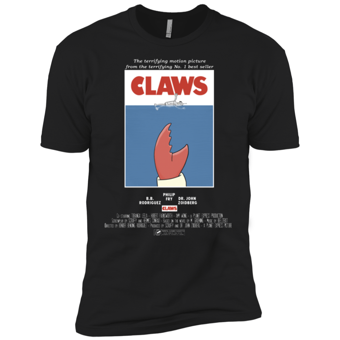 T-Shirts Black / YXS Claws Movie Poster Boys Premium T-Shirt