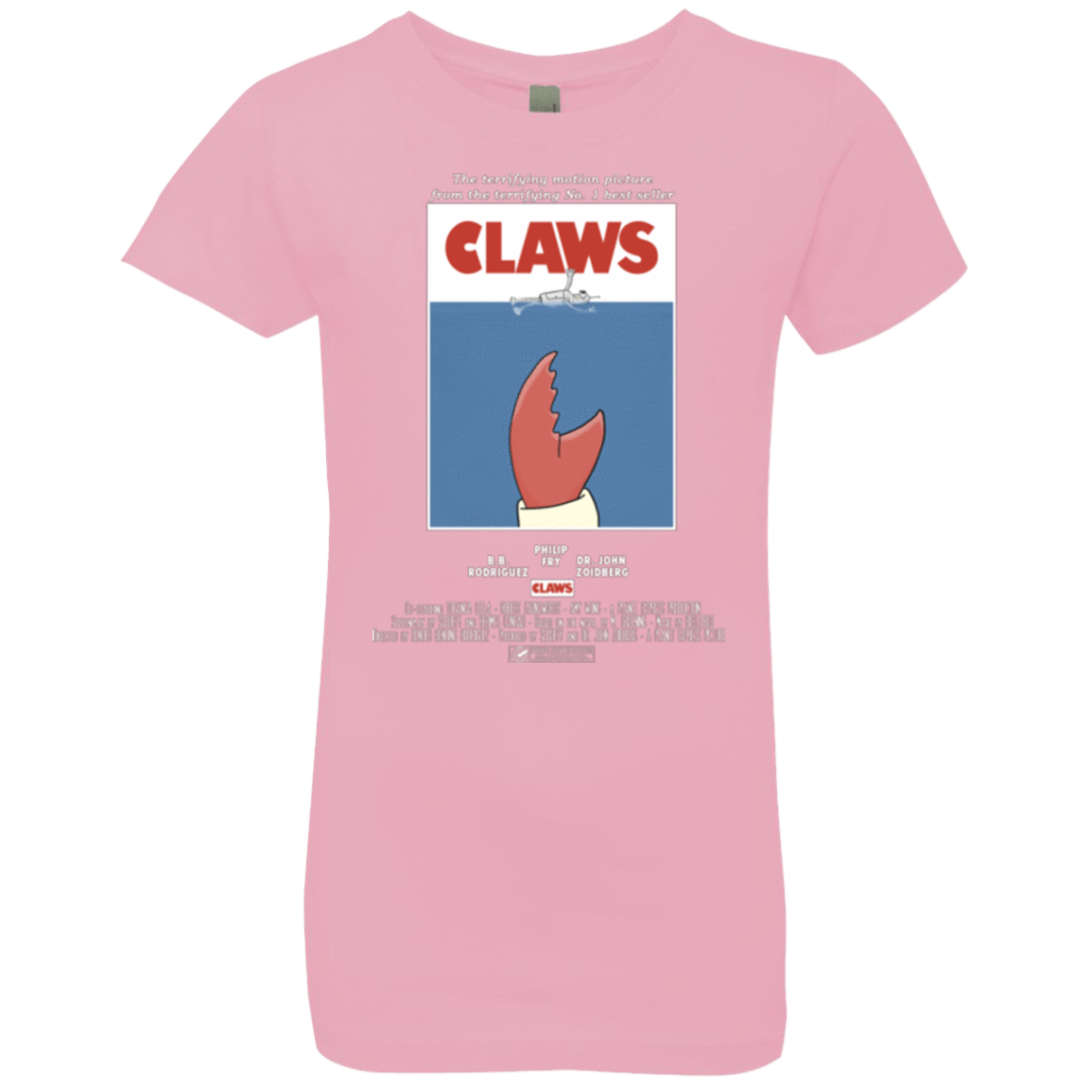 T-Shirts Light Pink / YXS Claws Movie Poster Girls Premium T-Shirt