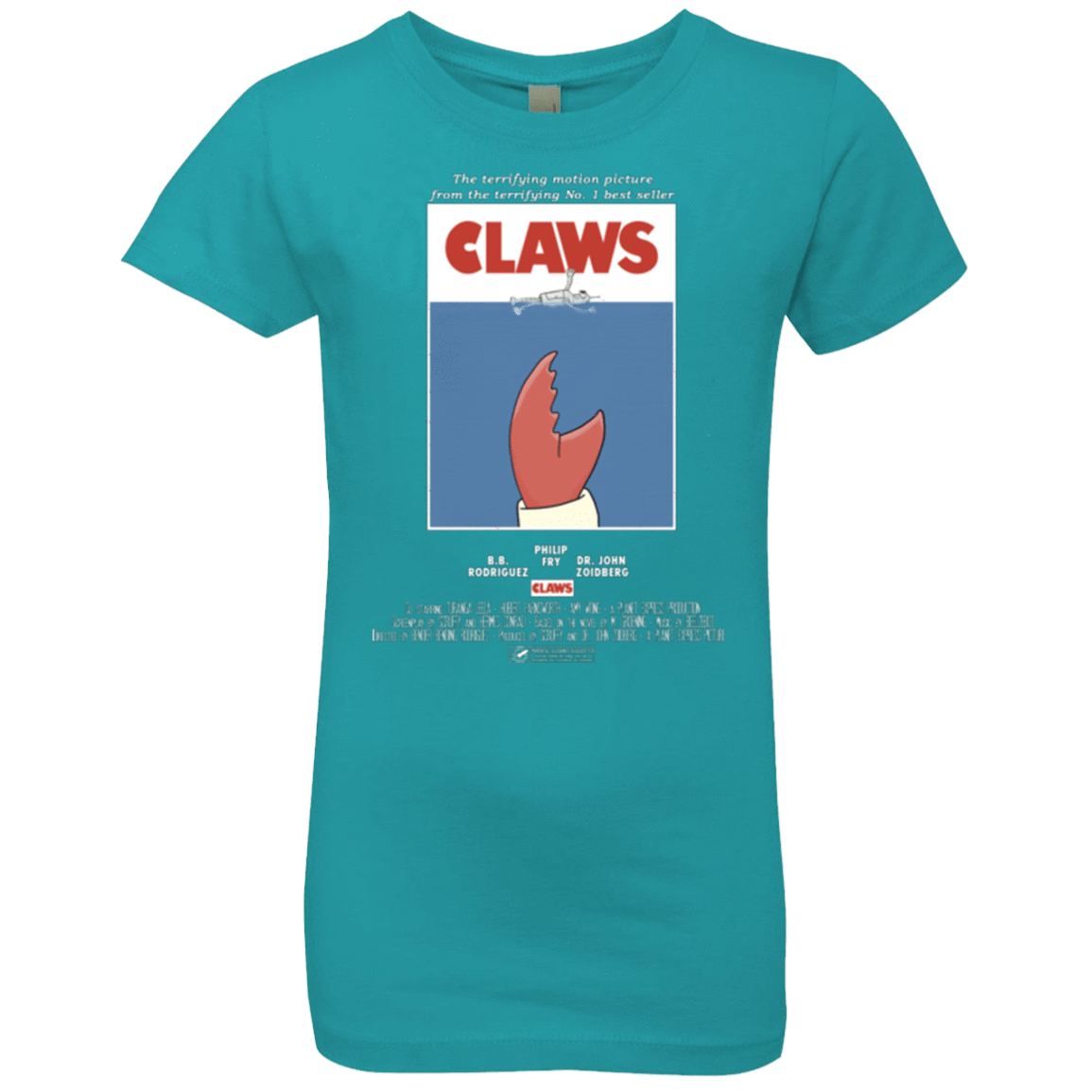 T-Shirts Tahiti Blue / YXS Claws Movie Poster Girls Premium T-Shirt