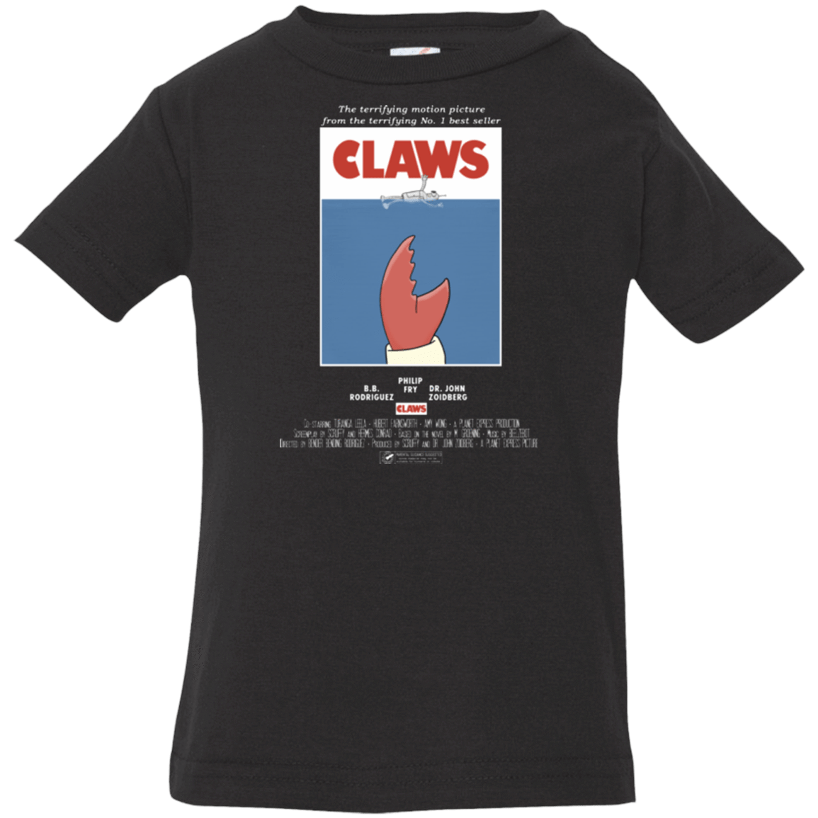 T-Shirts Black / 6 Months Claws Movie Poster Infant Premium T-Shirt