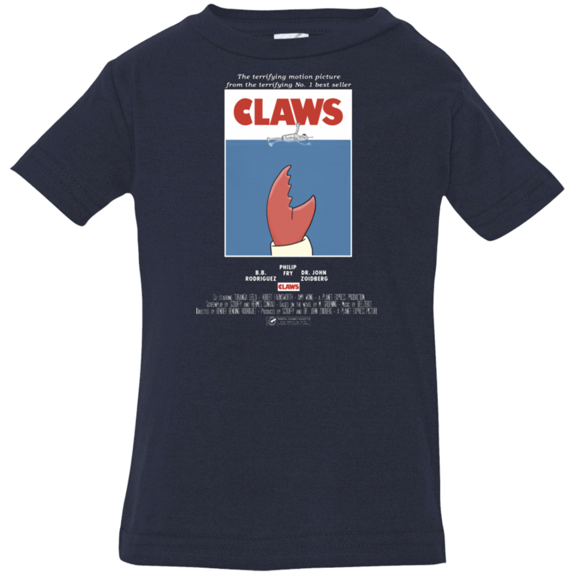 T-Shirts Navy / 6 Months Claws Movie Poster Infant Premium T-Shirt