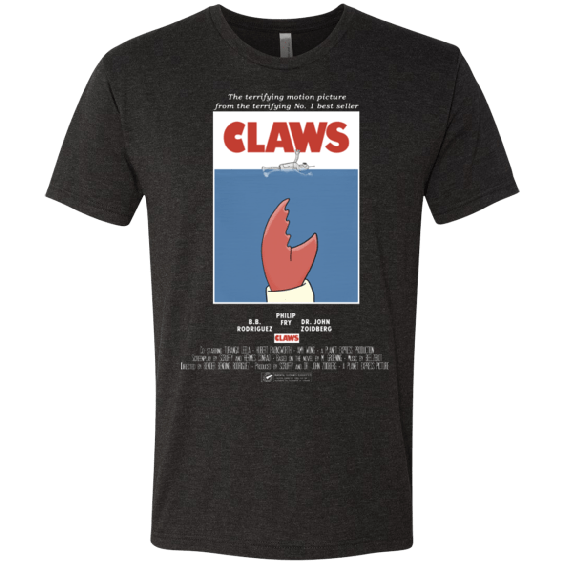 T-Shirts Vintage Black / Small Claws Movie Poster Men's Triblend T-Shirt