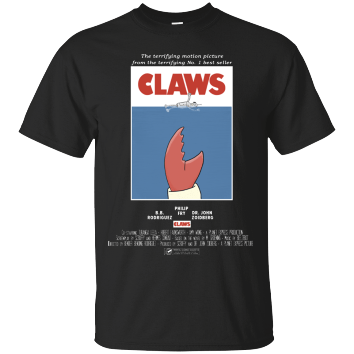 T-Shirts Black / Small Claws Movie Poster T-Shirt