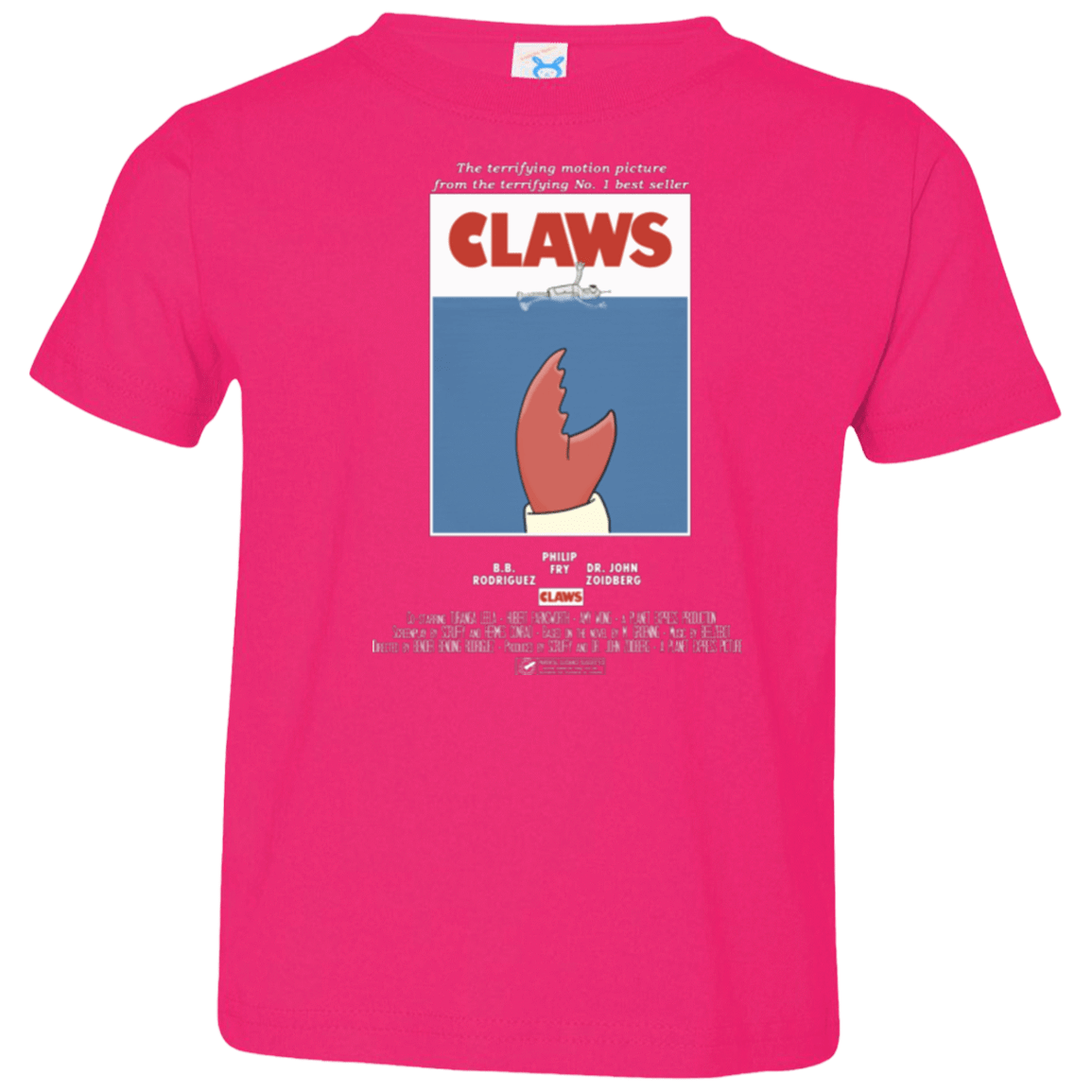 T-Shirts Hot Pink / 2T Claws Movie Poster Toddler Premium T-Shirt
