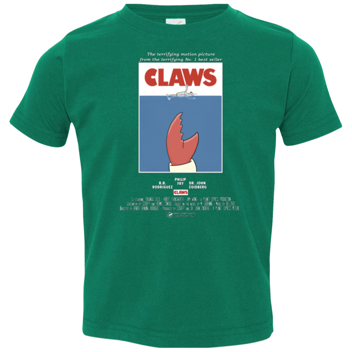 T-Shirts Kelly / 2T Claws Movie Poster Toddler Premium T-Shirt