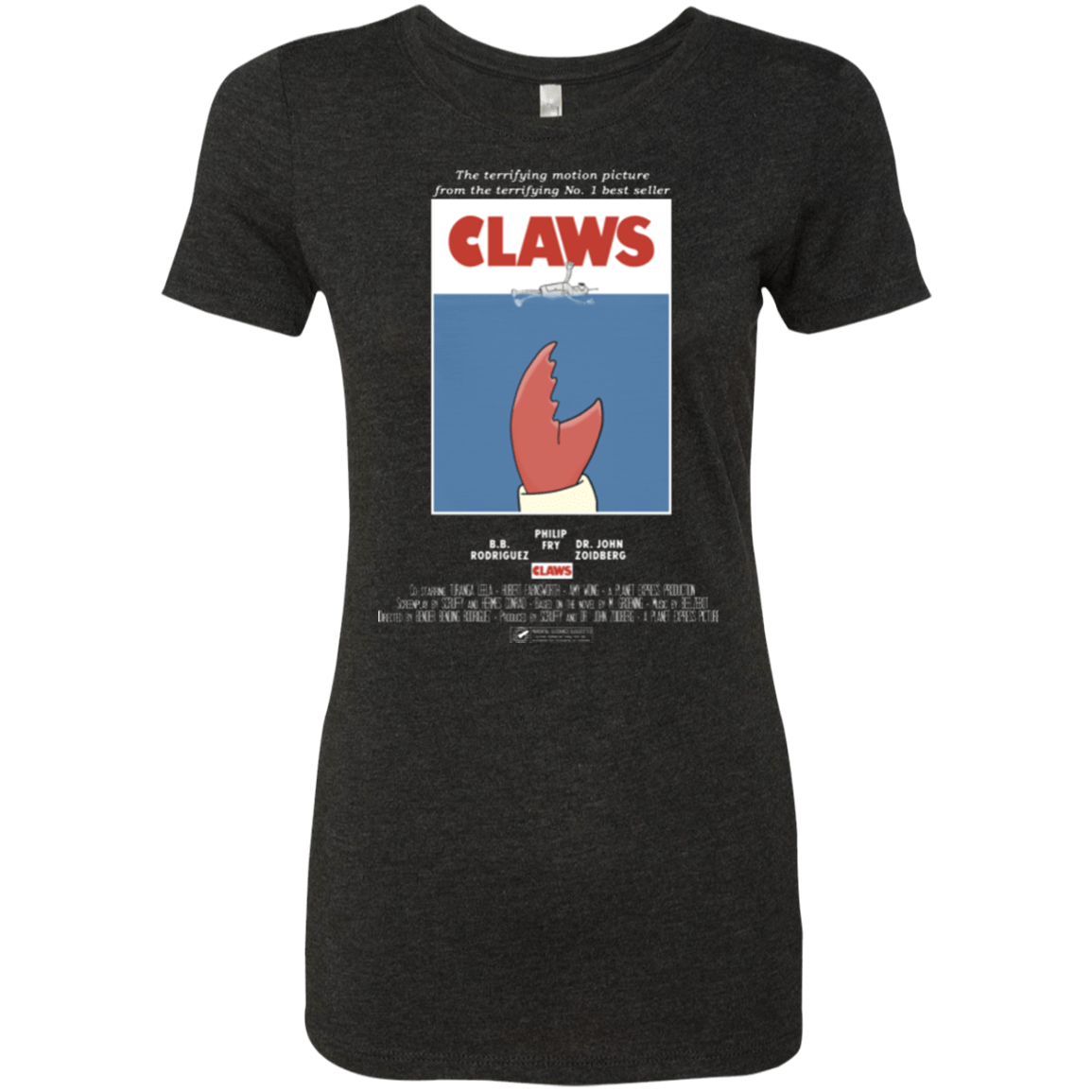 T-Shirts Vintage Black / Small Claws Movie Poster Women's Triblend T-Shirt