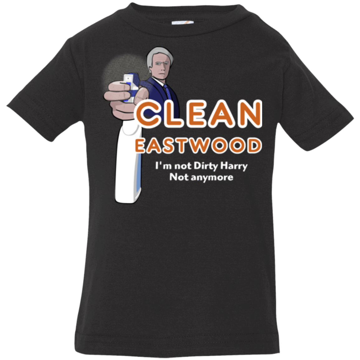 T-Shirts Black / 6 Months Clean Eastwood Infant Premium T-Shirt