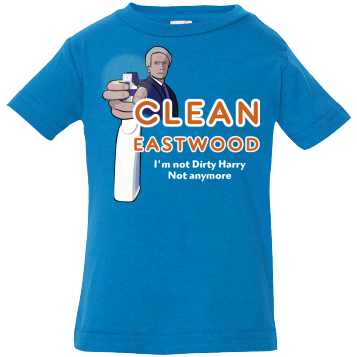 T-Shirts Cobalt / 6 Months Clean Eastwood Infant Premium T-Shirt
