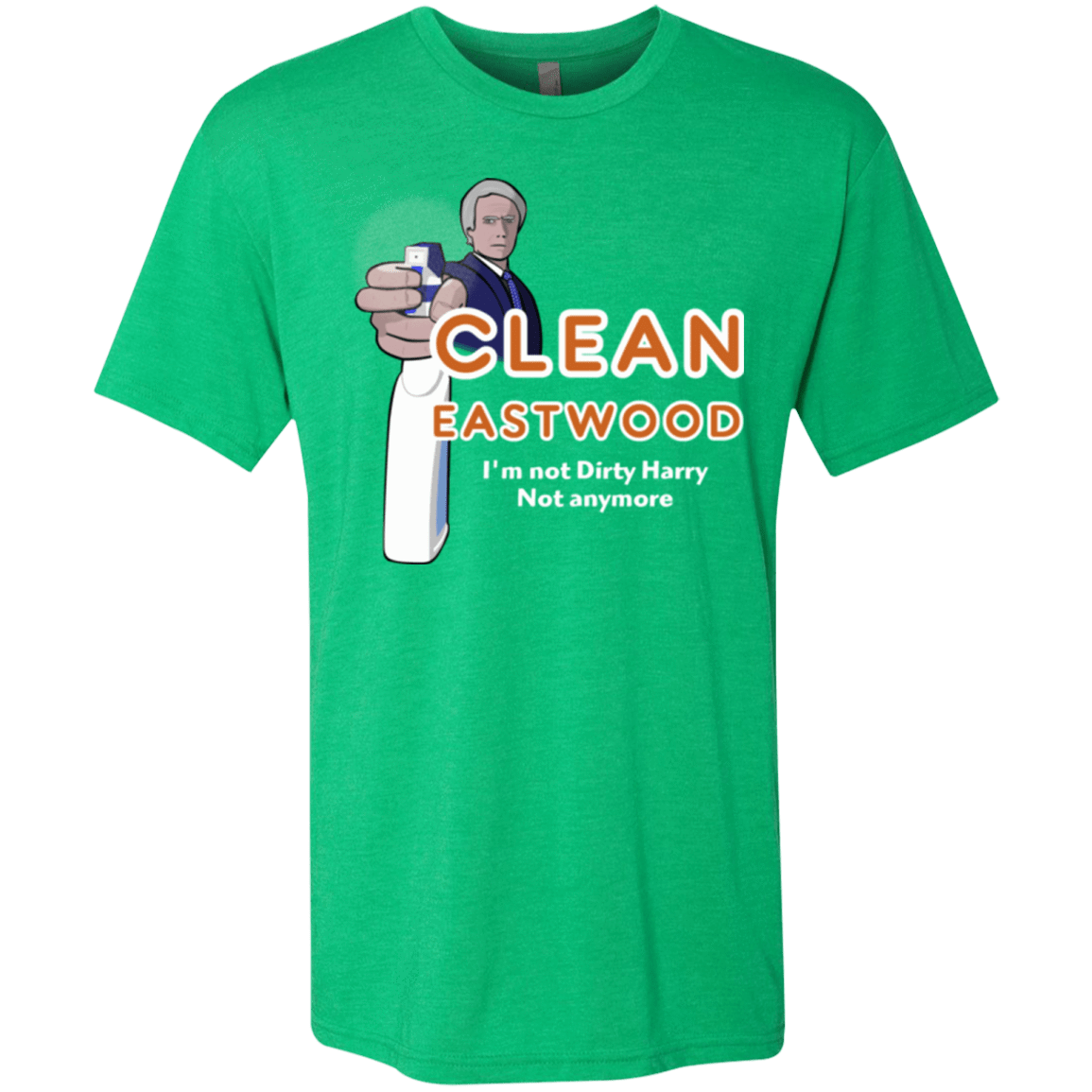 T-Shirts Envy / Small Clean Eastwood Men's Triblend T-Shirt