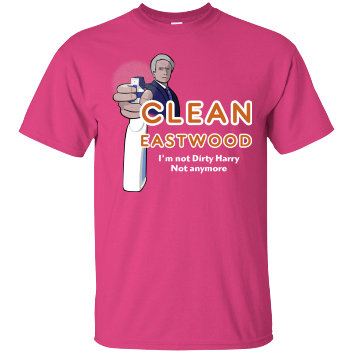 T-Shirts Heliconia / Small Clean Eastwood T-Shirt