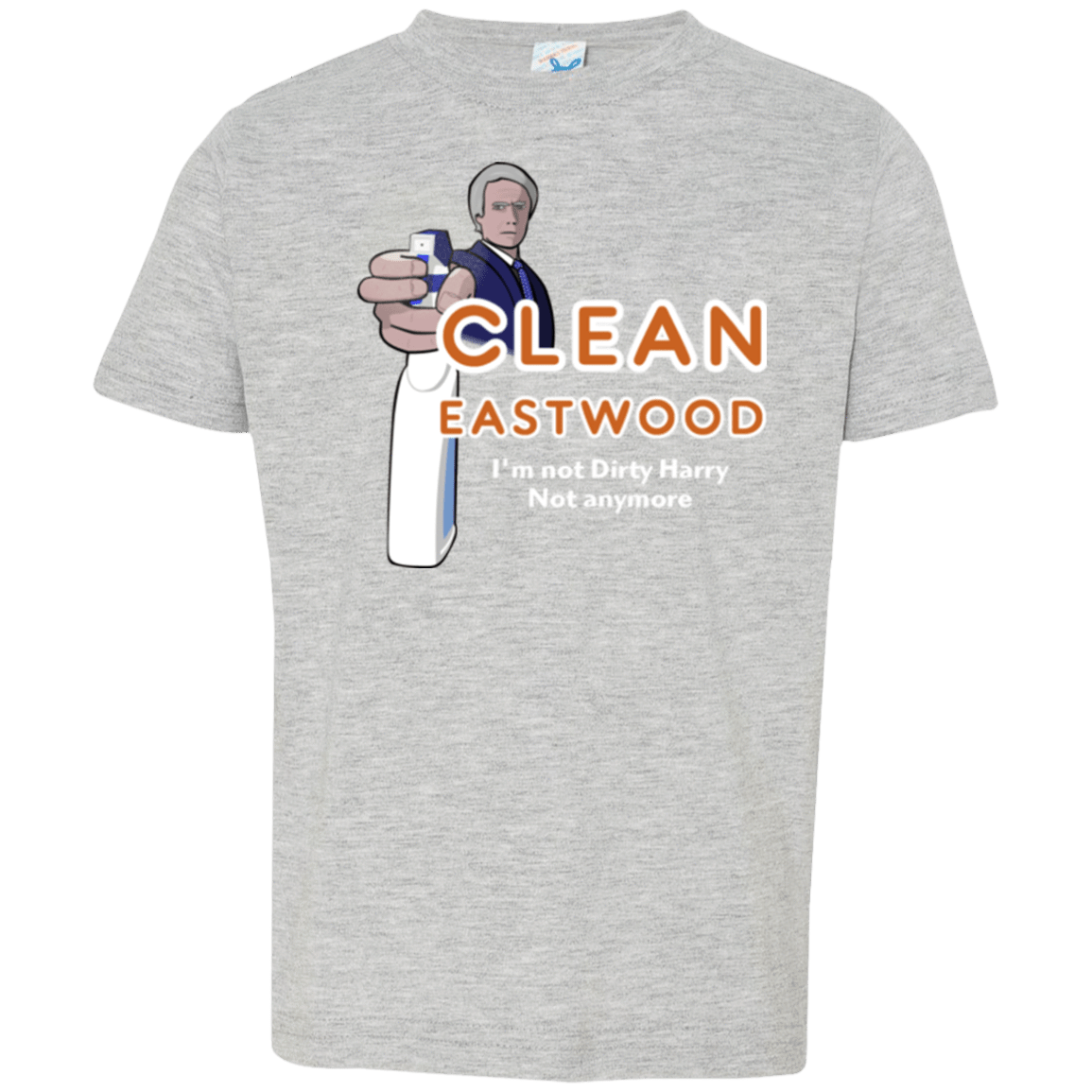 T-Shirts Heather / 2T Clean Eastwood Toddler Premium T-Shirt