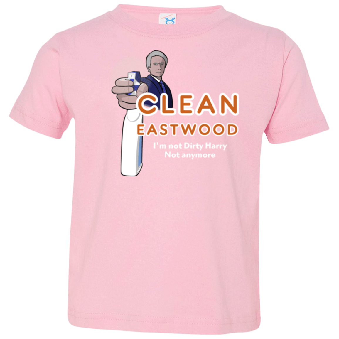T-Shirts Pink / 2T Clean Eastwood Toddler Premium T-Shirt