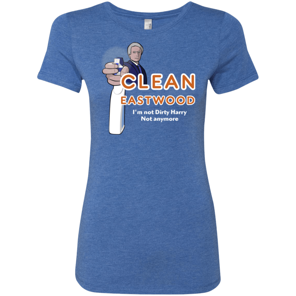 T-Shirts Vintage Royal / Small Clean Eastwood Women's Triblend T-Shirt