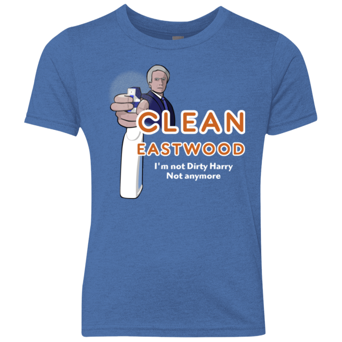 T-Shirts Vintage Royal / YXS Clean Eastwood Youth Triblend T-Shirt