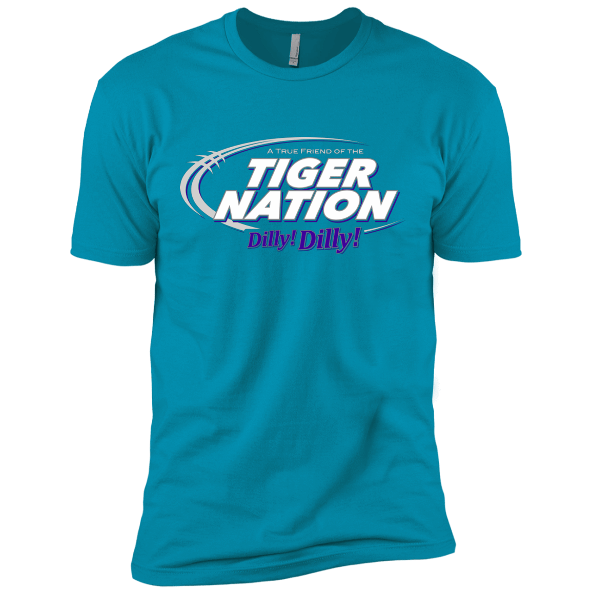 T-Shirts Turquoise / X-Small Clemson Dilly Dilly Men's Premium T-Shirt