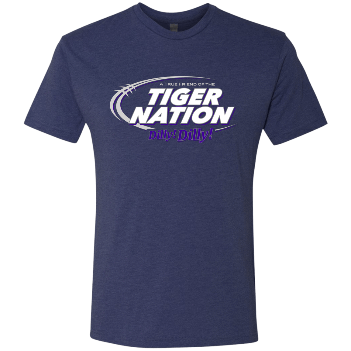 T-Shirts Vintage Navy / Small Clemson Dilly Dilly Men's Triblend T-Shirt