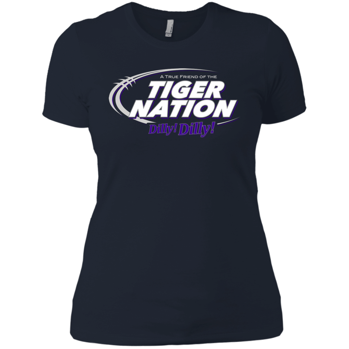 T-Shirts Midnight Navy / X-Small Clemson Dilly Dilly Women's Premium T-Shirt