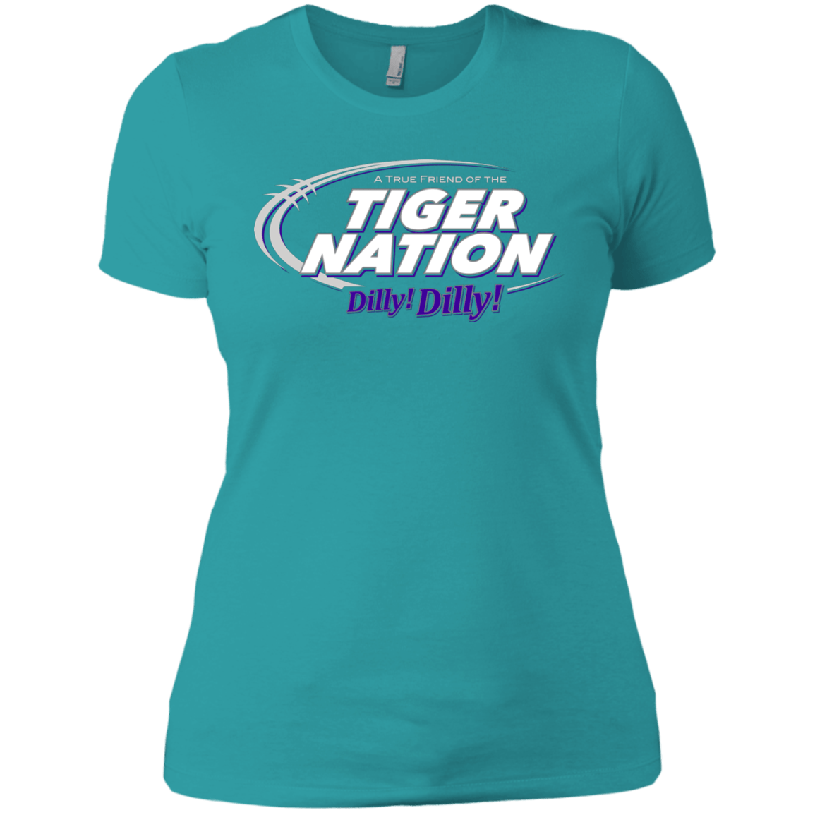 T-Shirts Tahiti Blue / X-Small Clemson Dilly Dilly Women's Premium T-Shirt