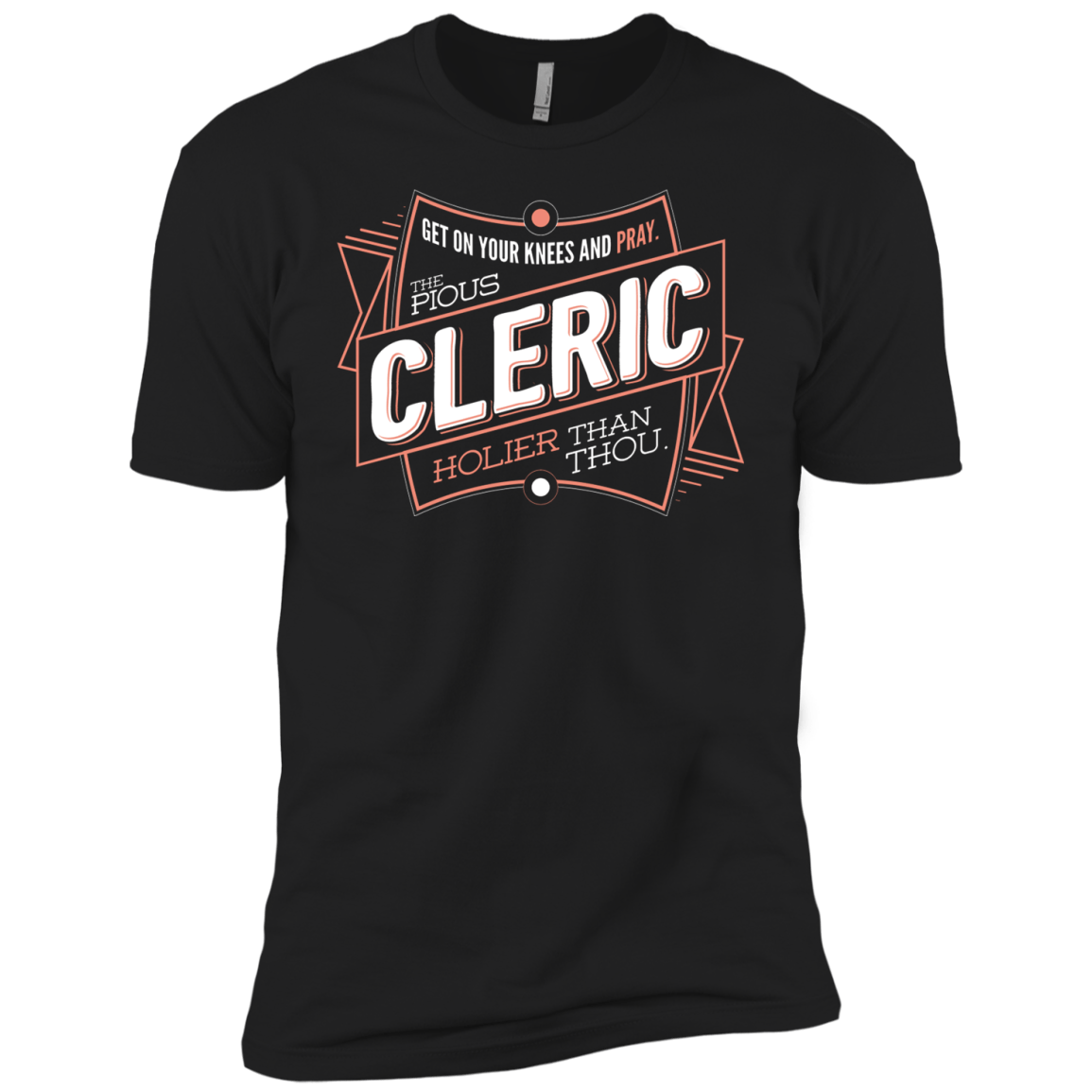 T-Shirts Black / YXS Cleric Boys Premium T-Shirt