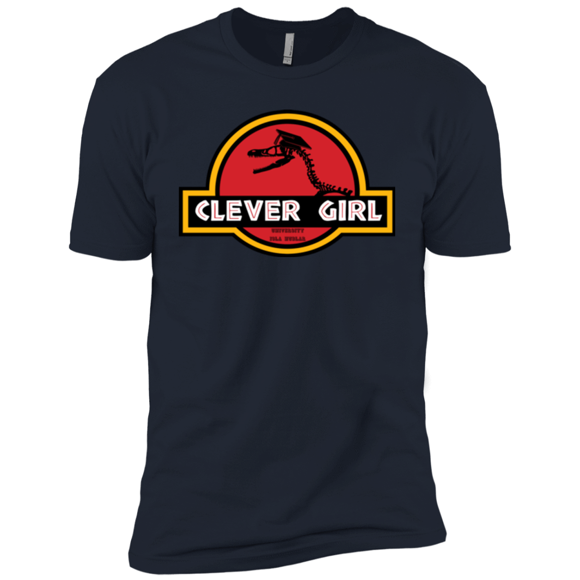 T-Shirts Midnight Navy / YXS Clever Girl Boys Premium T-Shirt