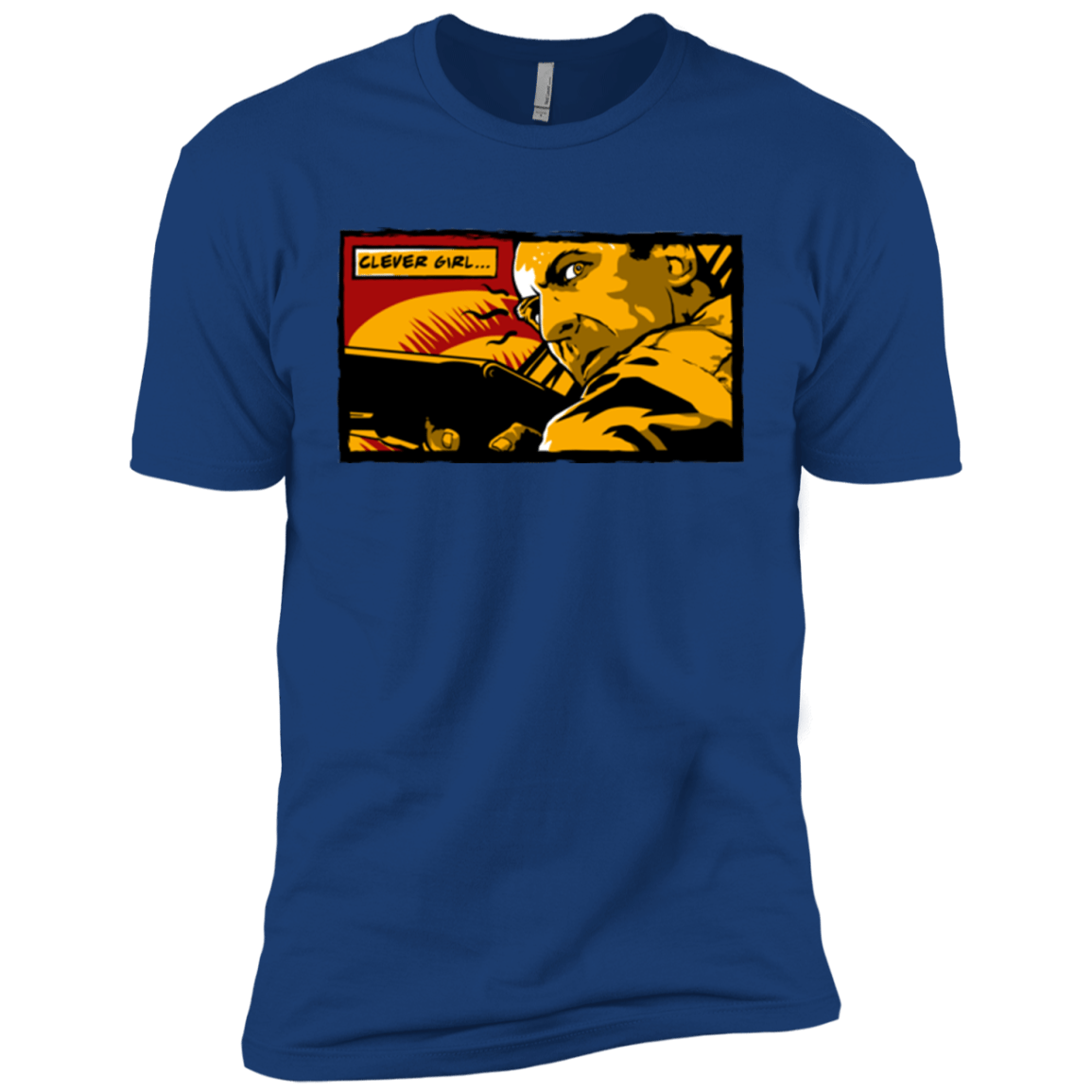 T-Shirts Royal / YXS Clever Girl Boys Premium T-Shirt