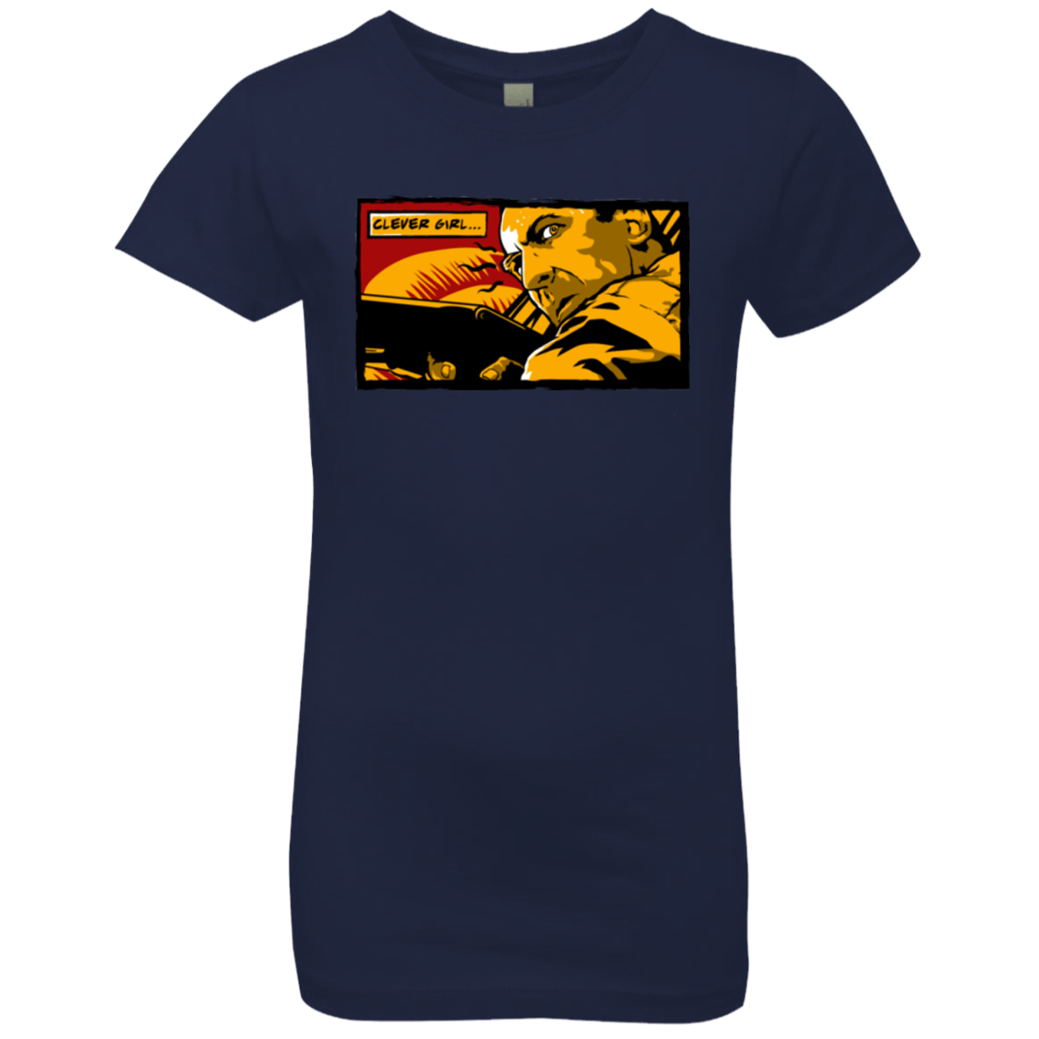 T-Shirts Midnight Navy / YXS Clever Girl Girls Premium T-Shirt