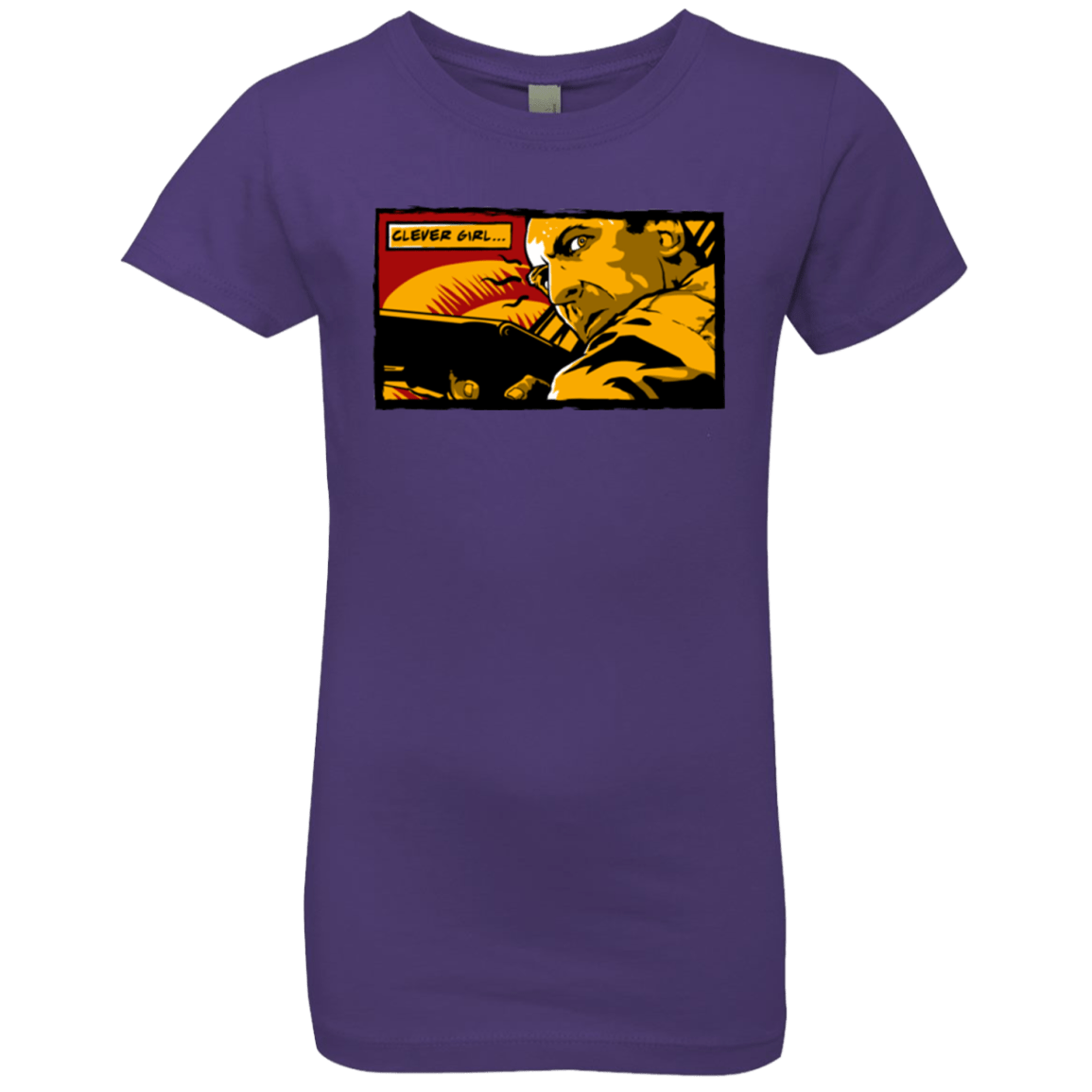 T-Shirts Purple Rush / YXS Clever Girl Girls Premium T-Shirt