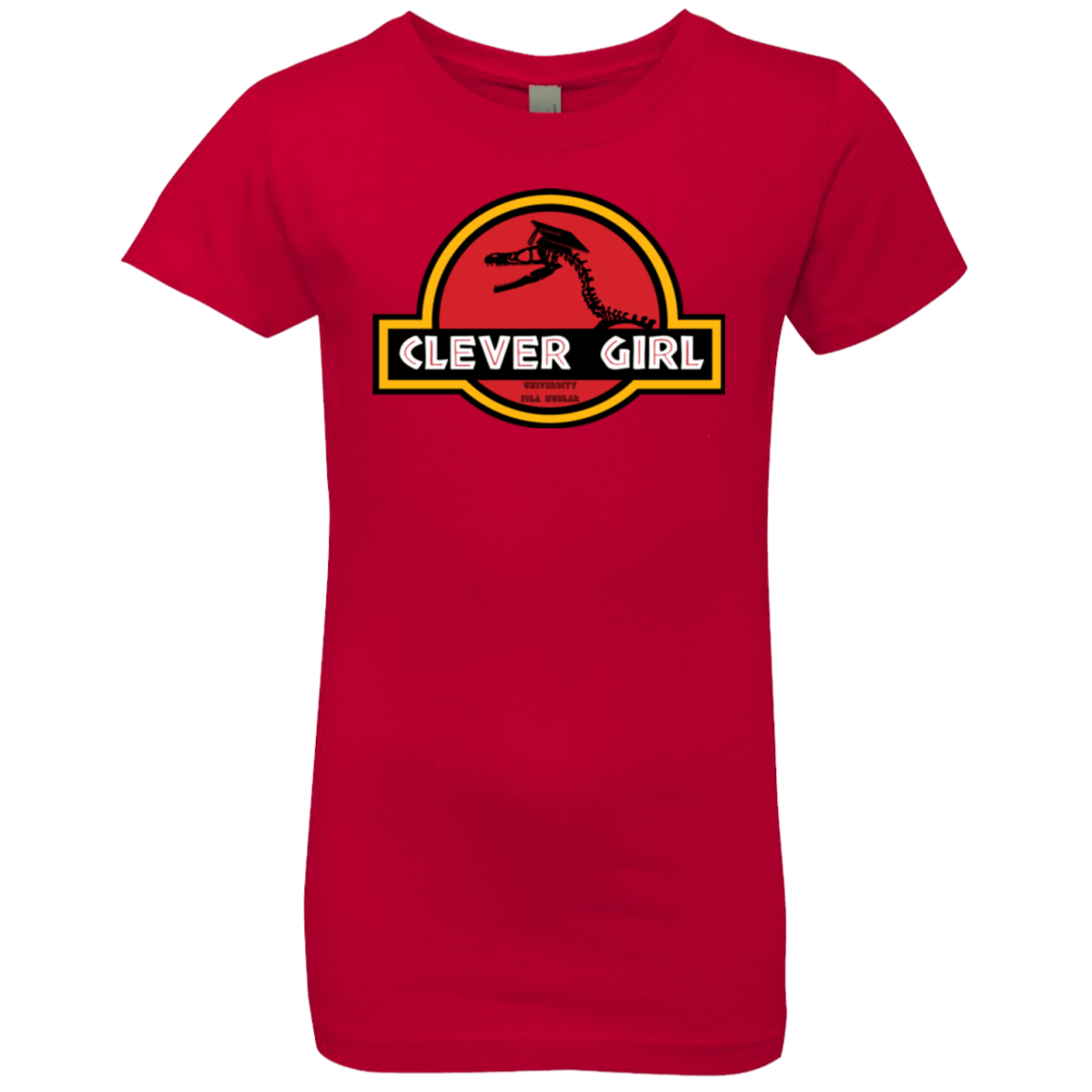 T-Shirts Red / YXS Clever Girl Girls Premium T-Shirt