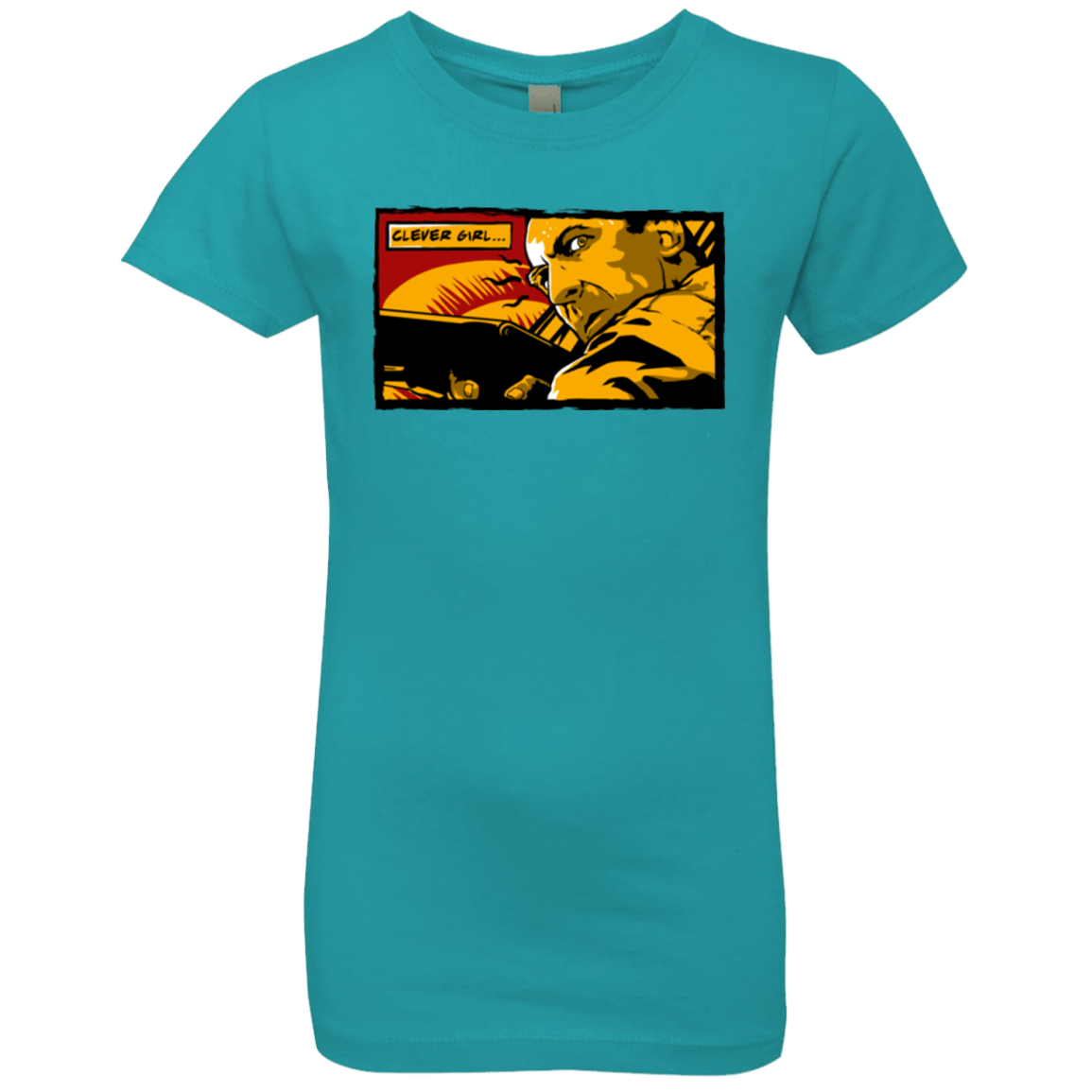 T-Shirts Tahiti Blue / YXS Clever Girl Girls Premium T-Shirt