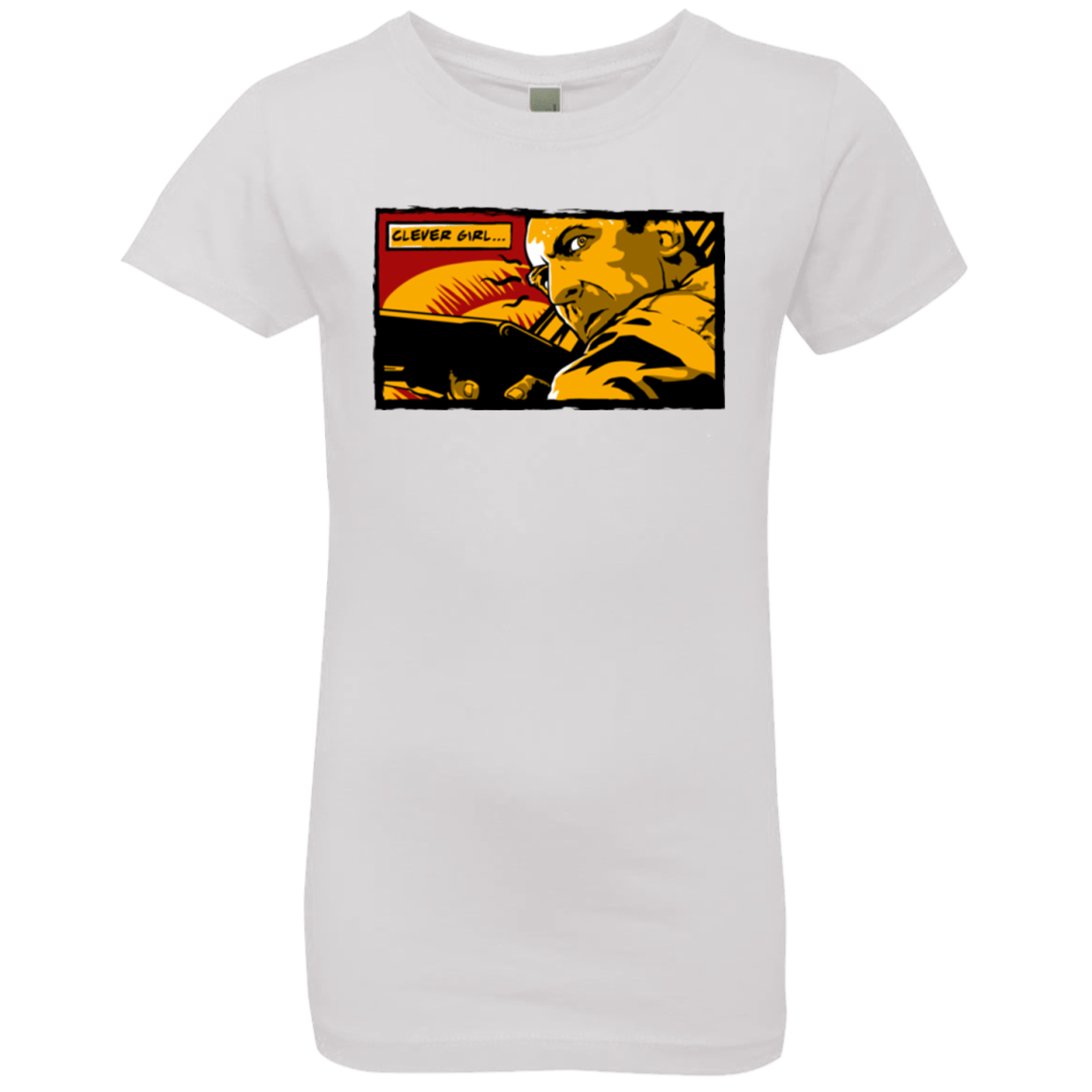 T-Shirts White / YXS Clever Girl Girls Premium T-Shirt