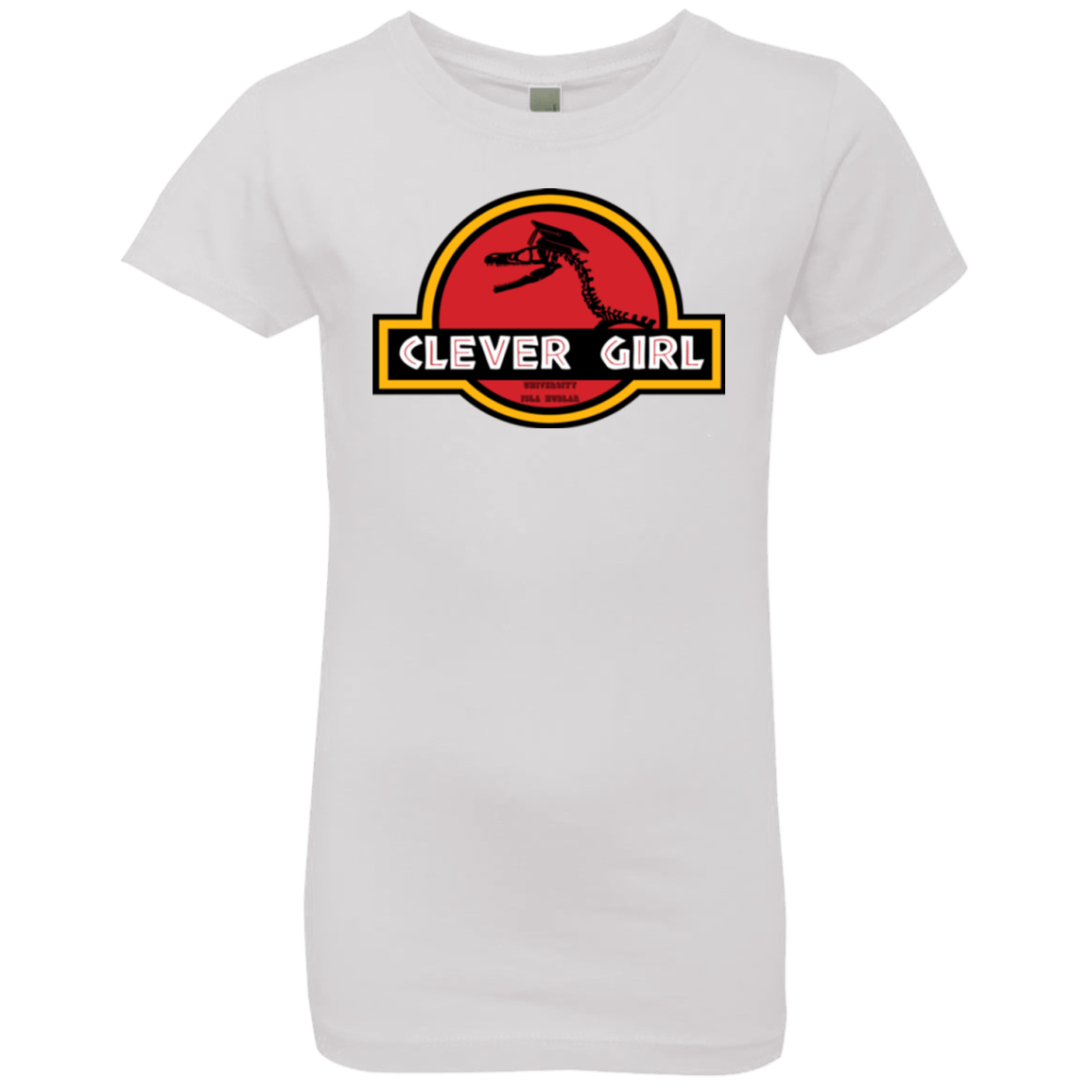 T-Shirts White / YXS Clever Girl Girls Premium T-Shirt