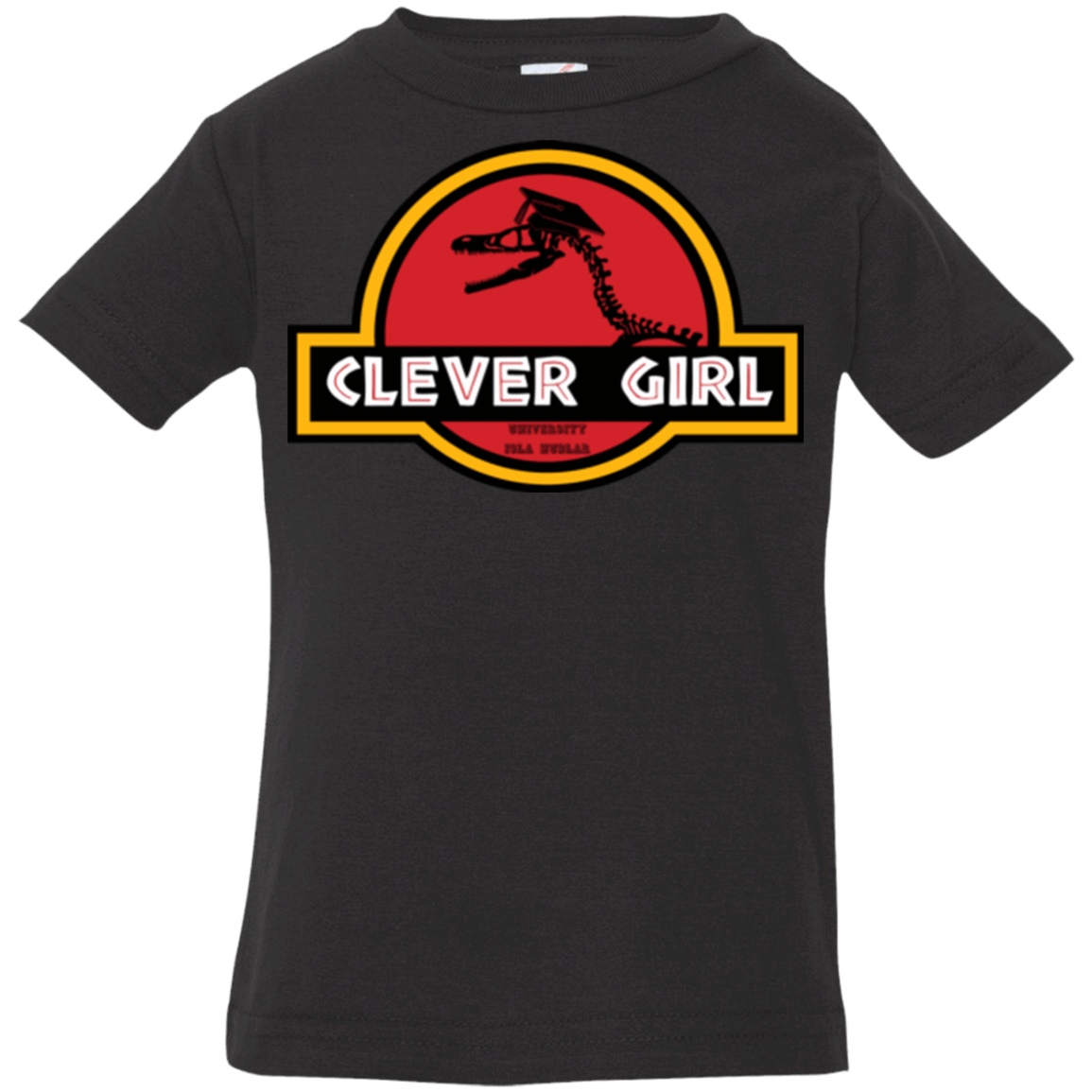 T-Shirts Black / 6 Months Clever Girl Infant PremiumT-Shirt