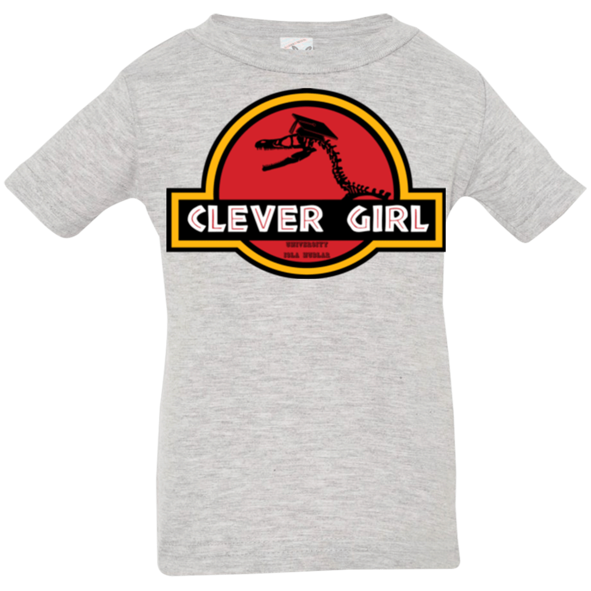 T-Shirts Heather / 6 Months Clever Girl Infant PremiumT-Shirt