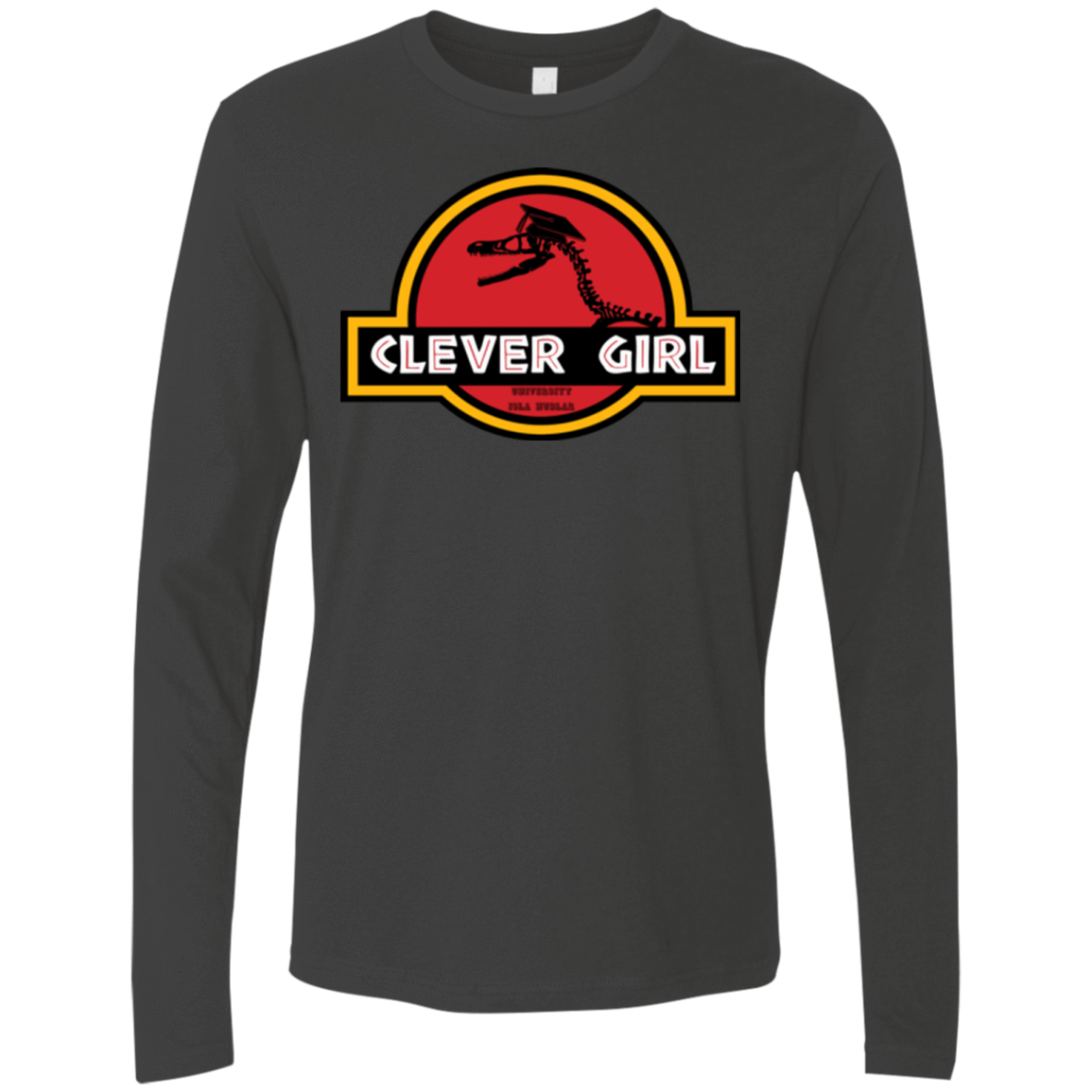 T-Shirts Heavy Metal / Small Clever Girl Men's Premium Long Sleeve