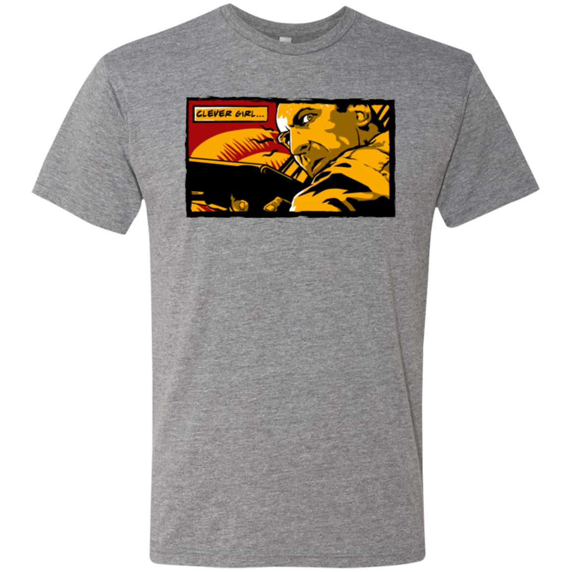 T-Shirts Premium Heather / Small Clever Girl Men's Triblend T-Shirt