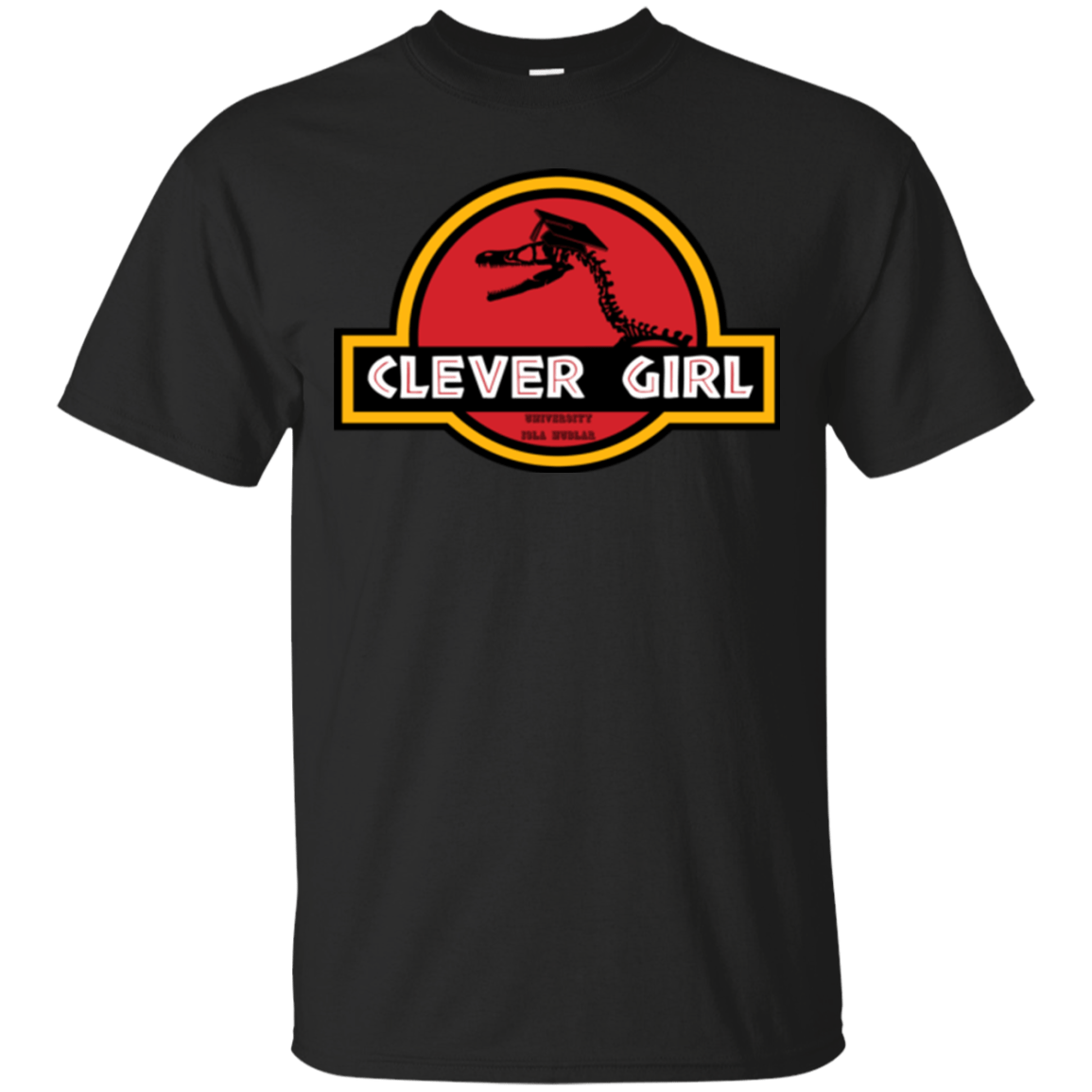 T-Shirts Black / Small Clever Girl T-Shirt