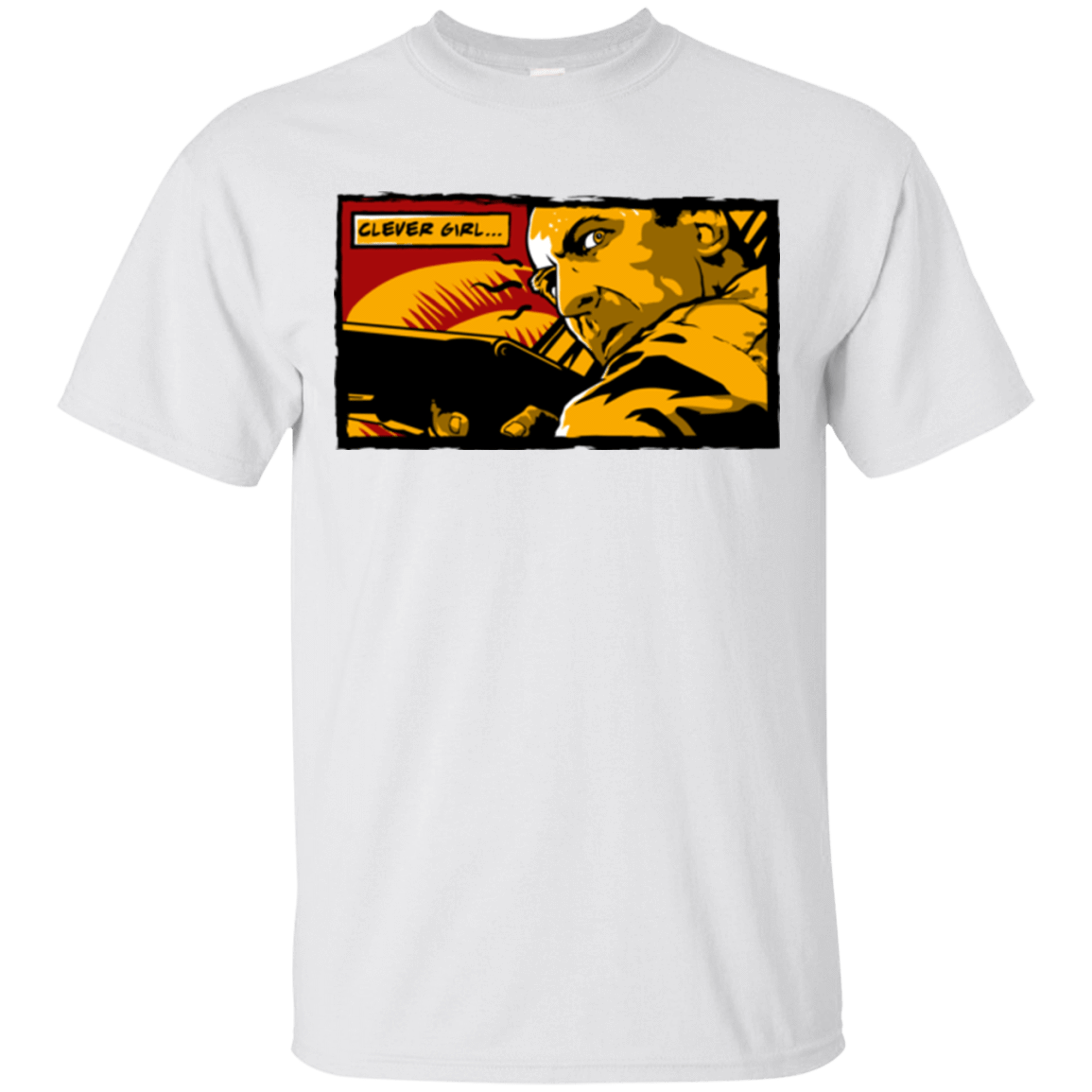 T-Shirts White / Small Clever Girl T-Shirt