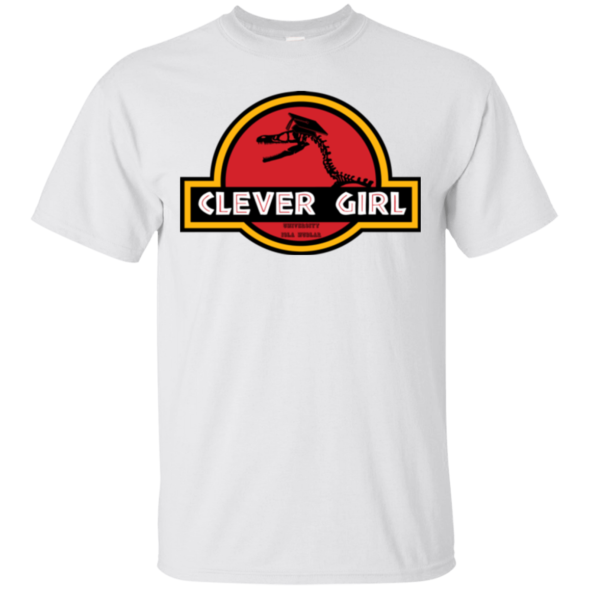 T-Shirts White / Small Clever Girl T-Shirt