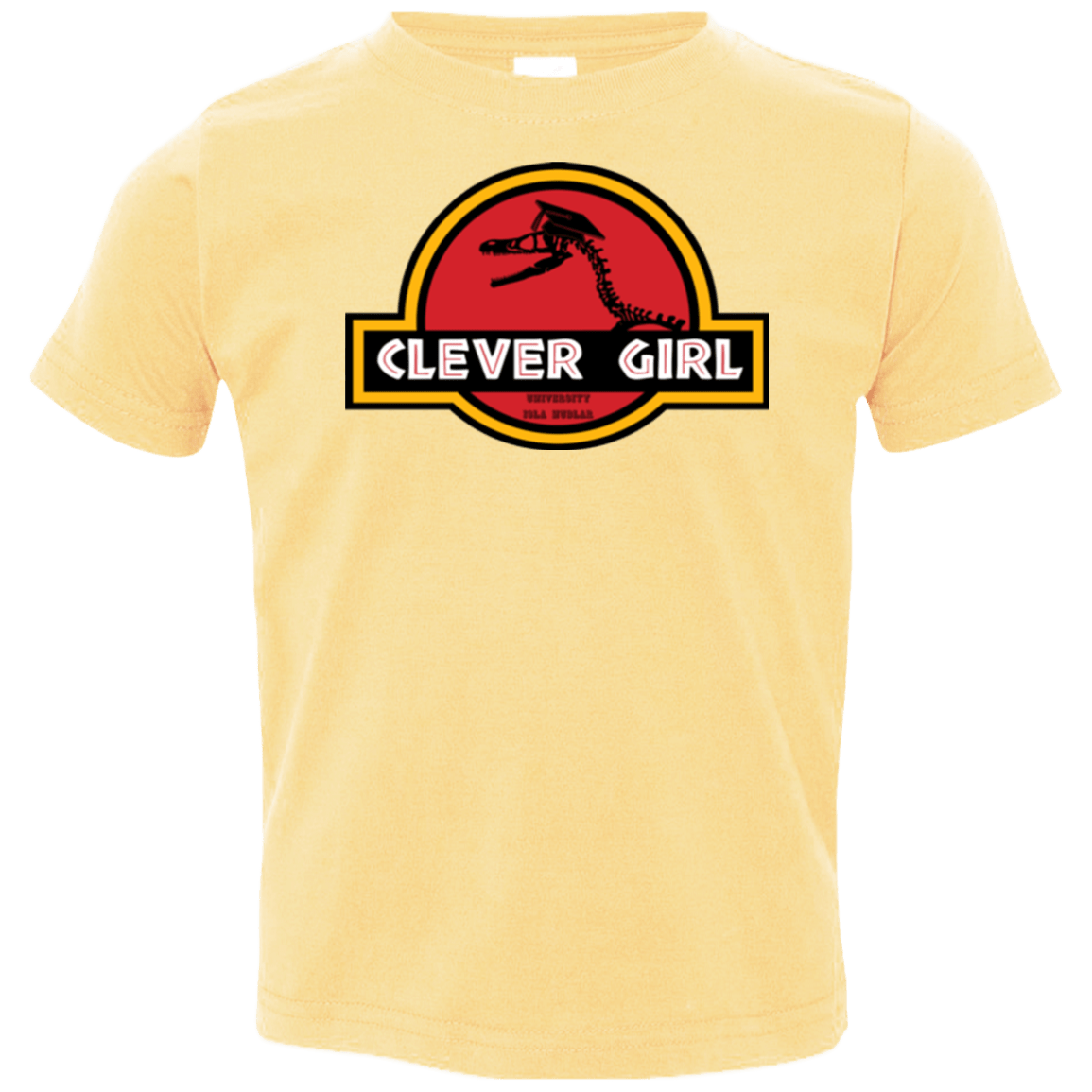 T-Shirts Butter / 2T Clever Girl Toddler Premium T-Shirt