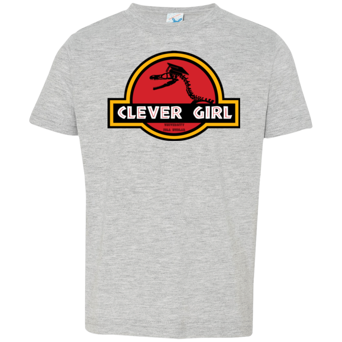 T-Shirts Heather / 2T Clever Girl Toddler Premium T-Shirt