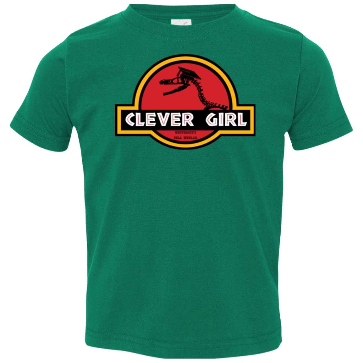 T-Shirts Kelly / 2T Clever Girl Toddler Premium T-Shirt