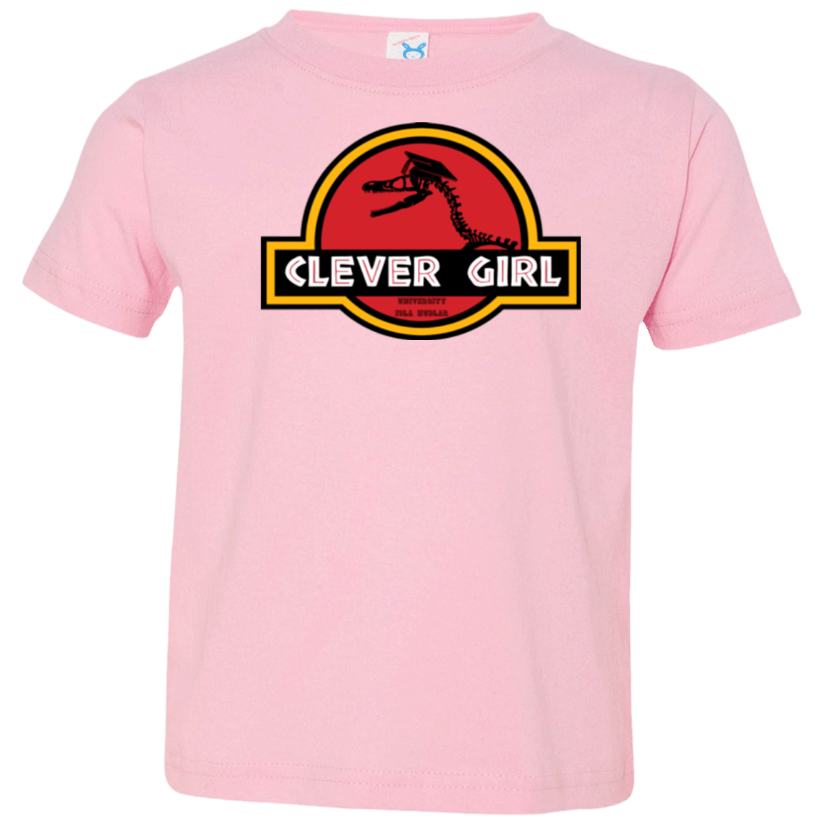 T-Shirts Pink / 2T Clever Girl Toddler Premium T-Shirt