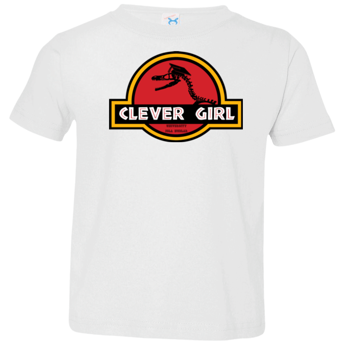 T-Shirts White / 2T Clever Girl Toddler Premium T-Shirt