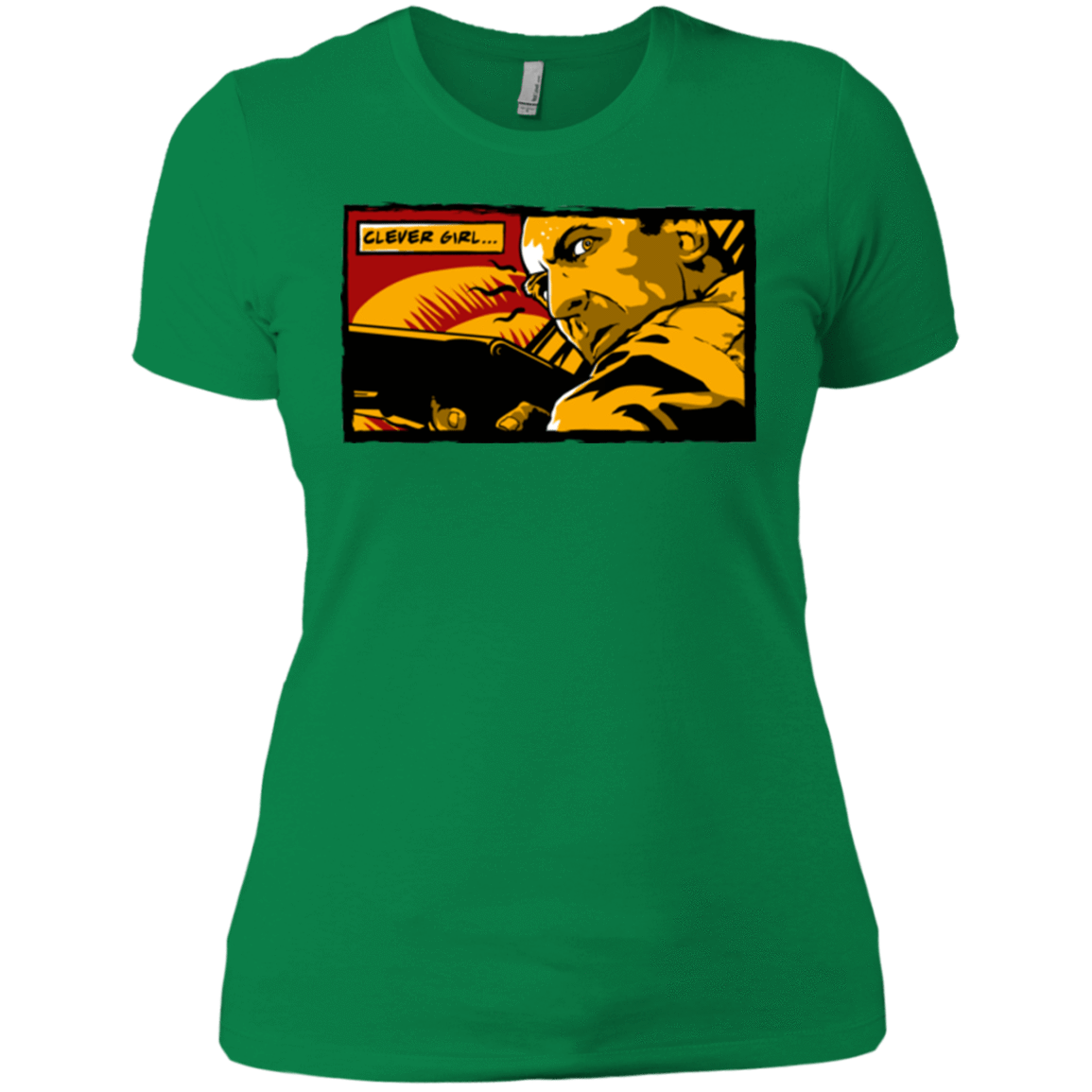 T-Shirts Kelly Green / X-Small Clever Girl Women's Premium T-Shirt
