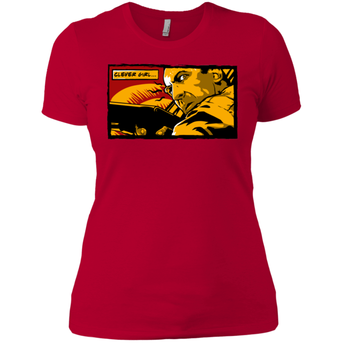 T-Shirts Red / X-Small Clever Girl Women's Premium T-Shirt