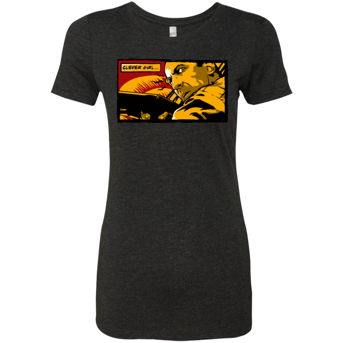 T-Shirts Vintage Black / Small Clever Girl Women's Triblend T-Shirt